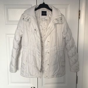 Faded Glory. White winter jacket